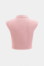 Aiolos Women's Linen Crossed Ruched Tank Top
