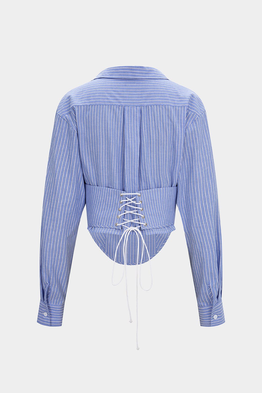 Aiolos Women's Striped Tie-Back Long-Sleeve Shirt