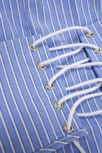 Aiolos Women's Striped Tie-Back Long-Sleeve Shirt