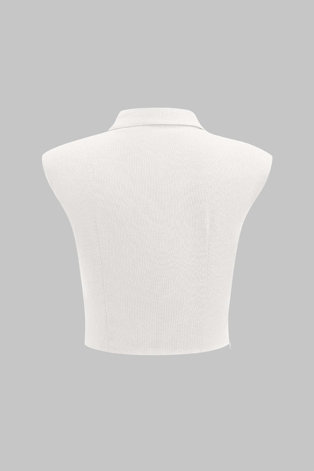 Aiolos Women's Linen Crossed Ruched Tank Top
