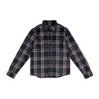 Chrome Hearts Gas Station Plaid Cashmere Black Shirt